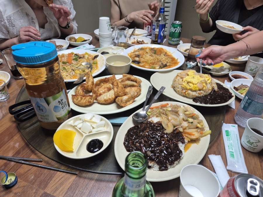 옥생관 메뉴판