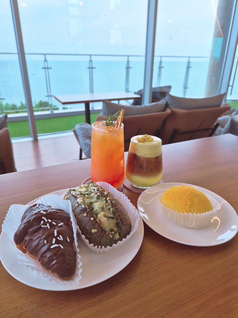 카페동해 오션뷰 좌석