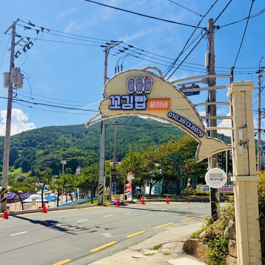 포장된 꼬마김밥