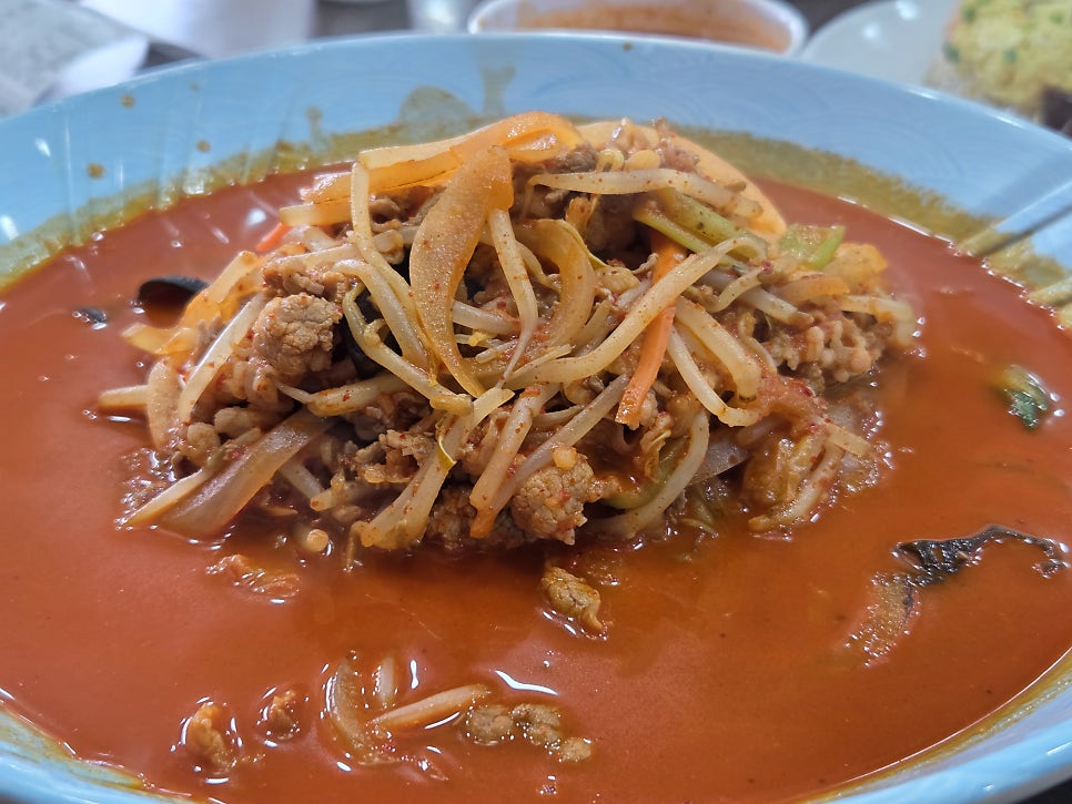 얼큰해물짬뽕 차돌짬뽕