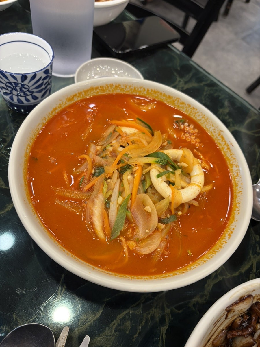 열도지 테이블 세팅