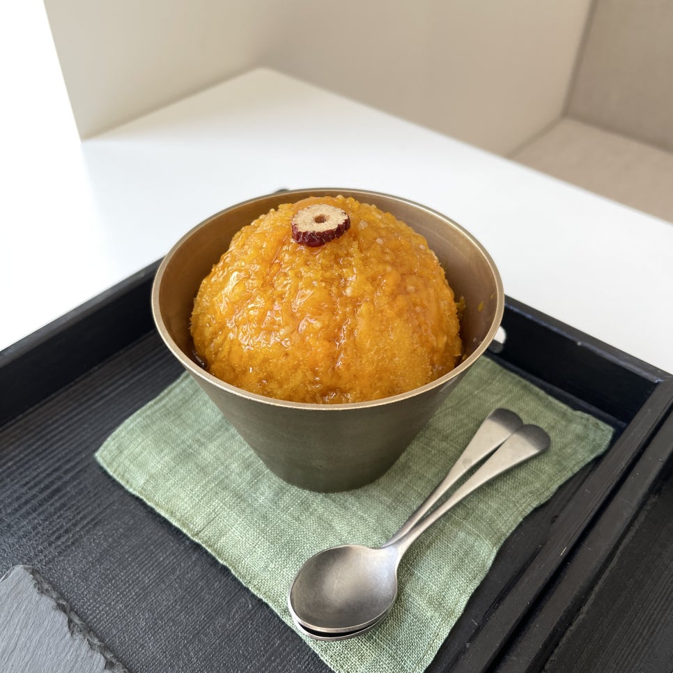 비비비당 단호박 빙수