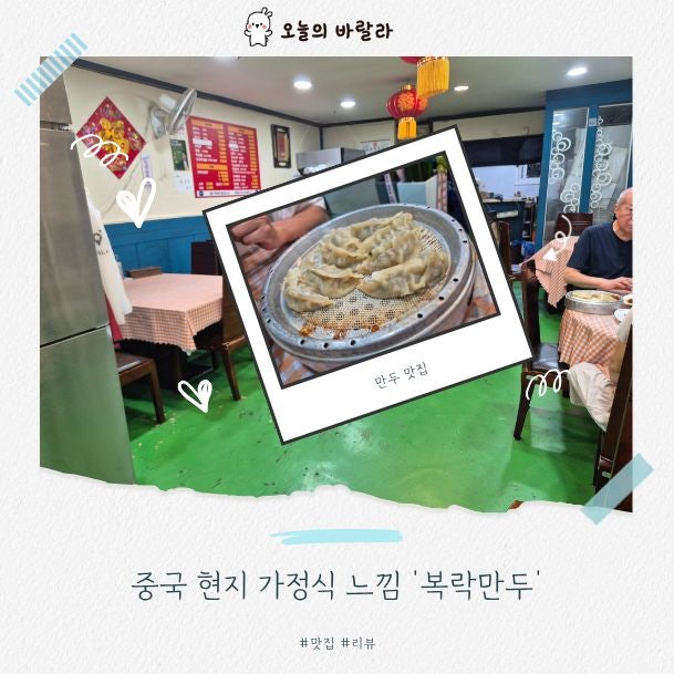복락만두 만두
