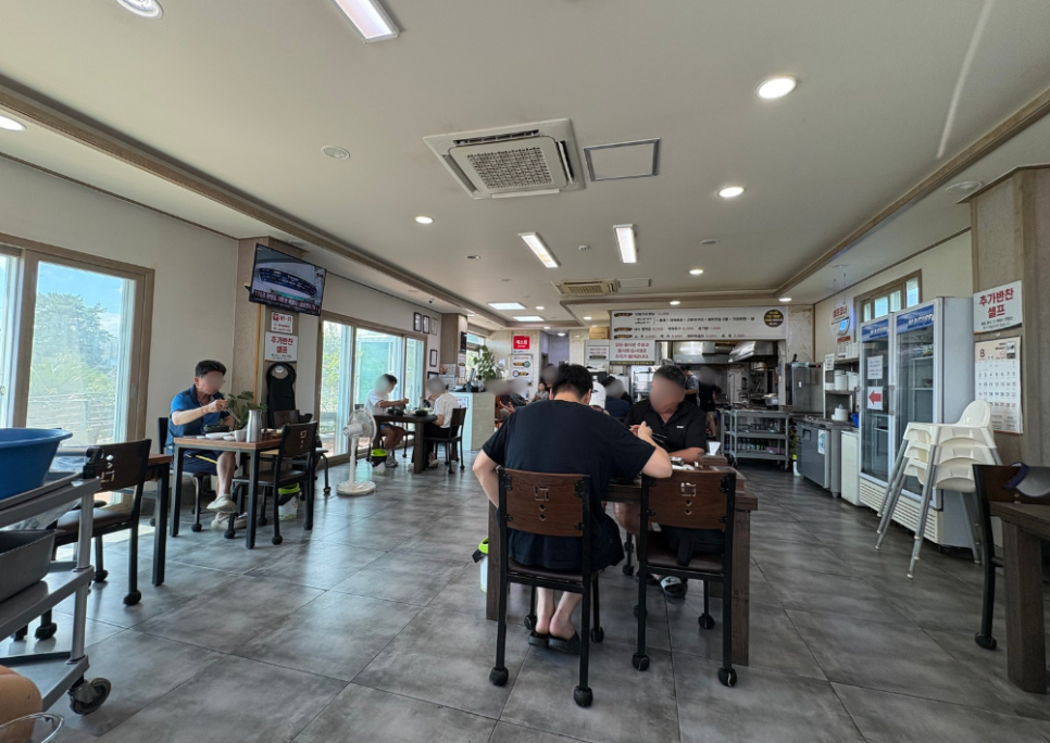 함덕촐래밥상 메뉴판