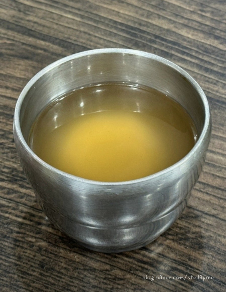 진주명가밀면 육수