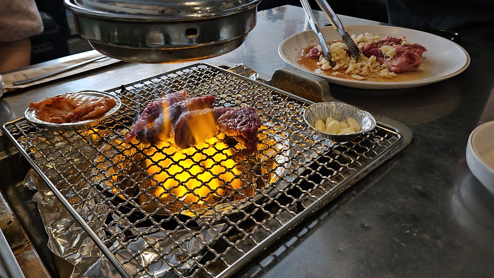 소갈비 한상