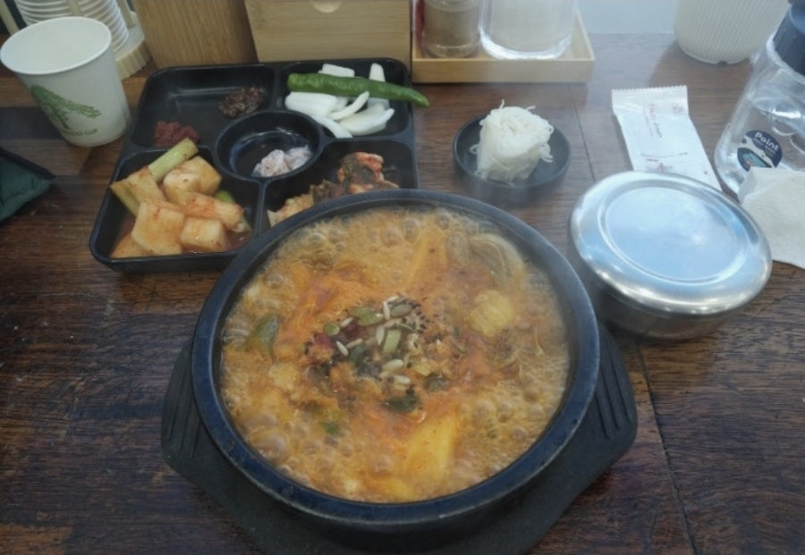 국수네의 매장 안 풍경
