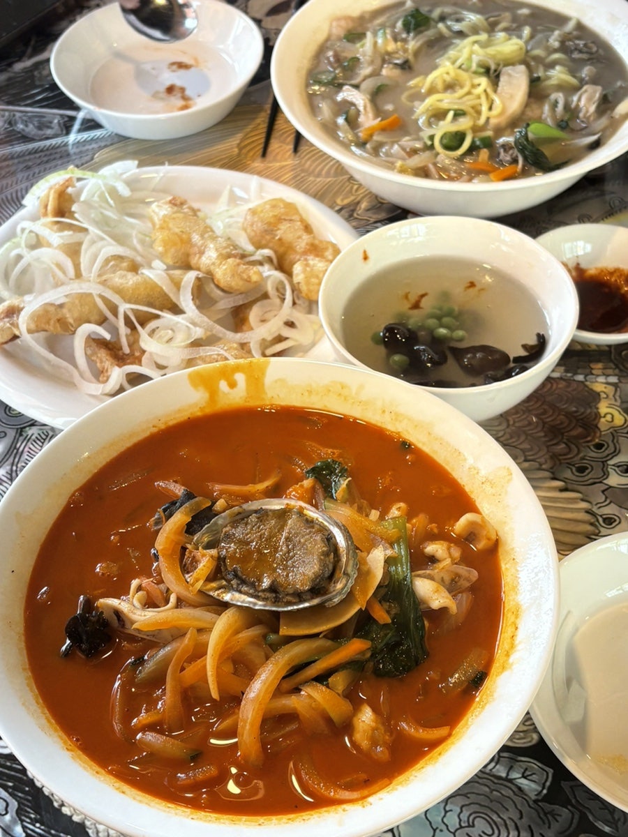 수반 — 속초 조양동 중국집, 인생 탕수육