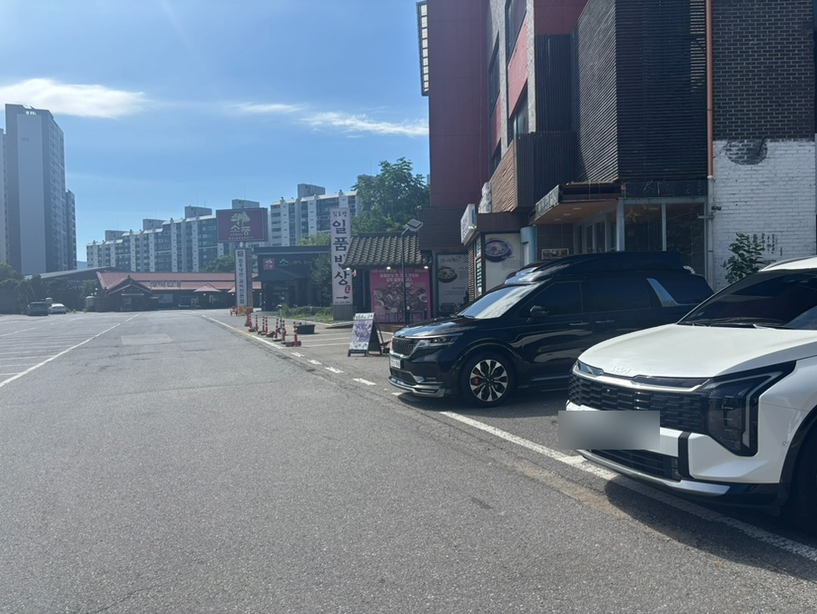 수지외식타운 거리