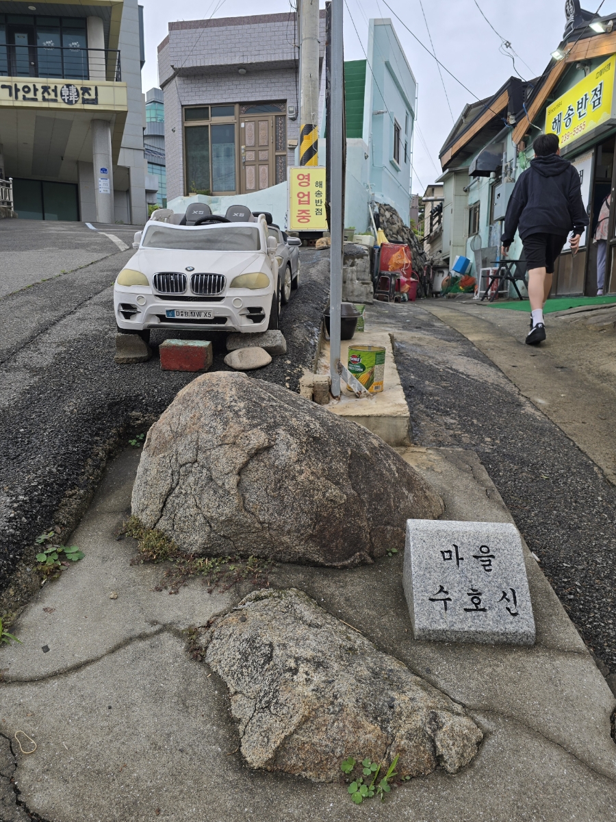 서빙 군만두. 노포의 따뜻한 서비스를 보여주는 장면입니다.